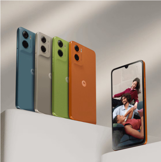 Mobilní telefon Motorola Moto G06 4 GB / 128 GB oranžový Smartphone Motorola Moto G06