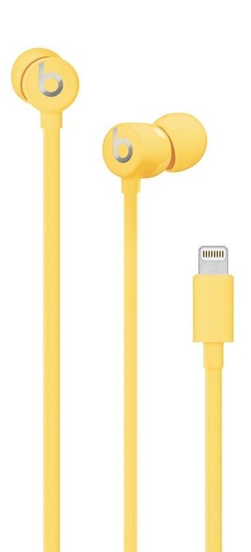 Sluchátka Beats urBeats3 s Lightning konektorem žlutá