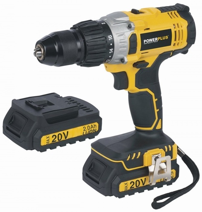 Aku vrtačka POWERPLUS POWX00445 (s baterií)