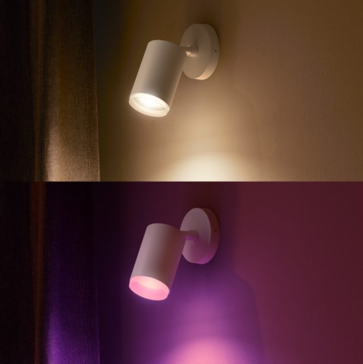 Bodové svítidlo Philips Hue Fugato White and Color Ambiance Spot bílé