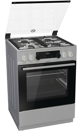 Kombinovaný sporák Gorenje KS6350XF Entry steam nerez