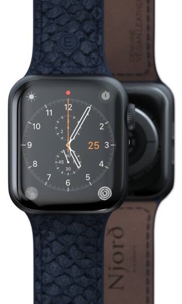 Řemínek Njord Vatn na Apple Watch 42/44/45/49mm modrý Řemínek Njord Vatn na Apple Watch 42/44/45/49mm modrý