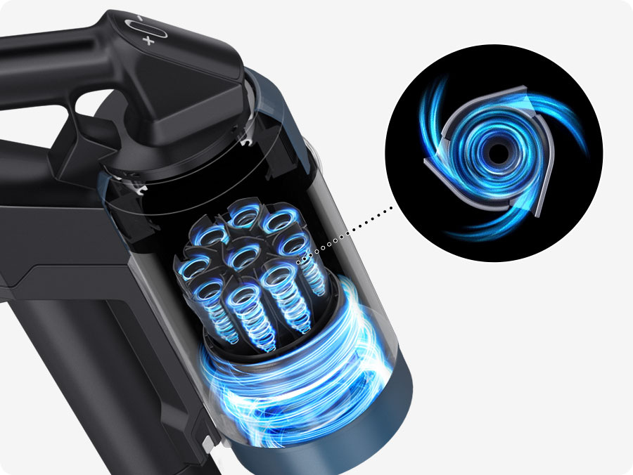 Tyčový vysavač Samsung BESPOKE JET pet VS20B95823W/GE