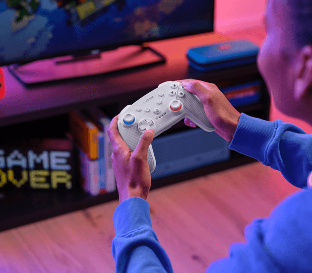 TRUST GXT 1246W Muta pro Nintendo Switch, bílá