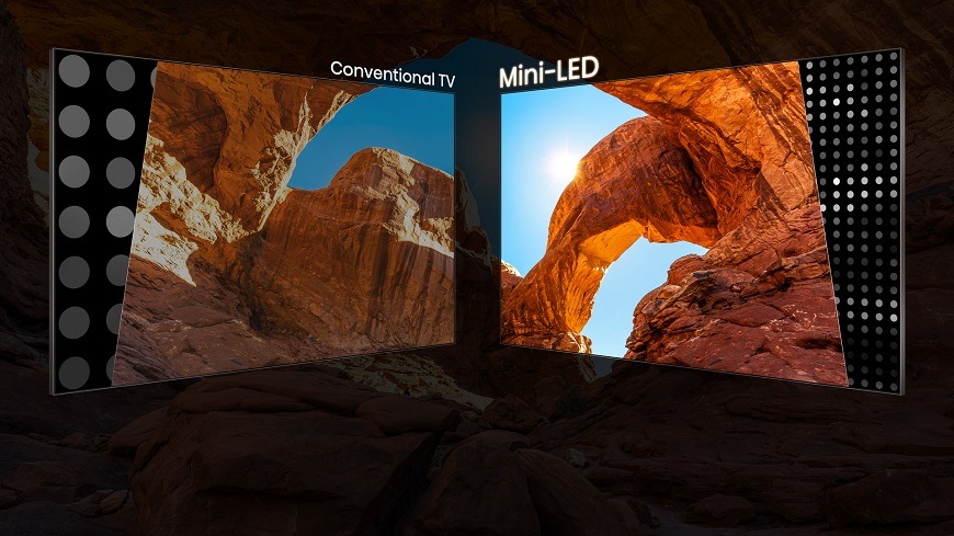 TV Hisense 50U7Q, Mini-LED