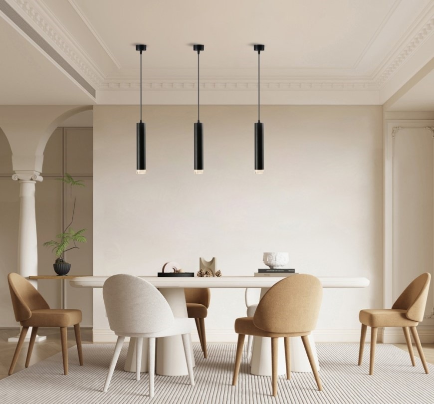 Závěsné svítidlo IMMAX NEO LITE PUNTO-ZA SMART, Wi-Fi, BEACON, TUYA - černé