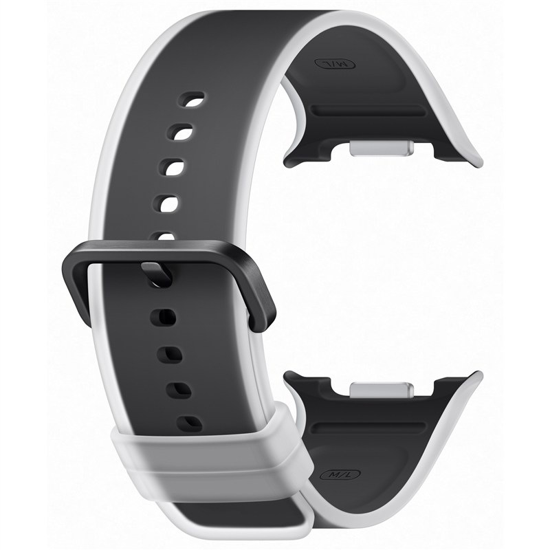 Řemínek Samsung Mobile Silikonový (velikost M/L) Galaxy Watch9 černý