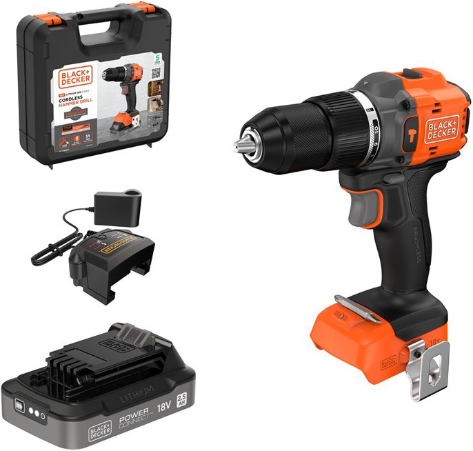 Aku vrtačka Black-Decker BLD783E1K-QW (s baterií)