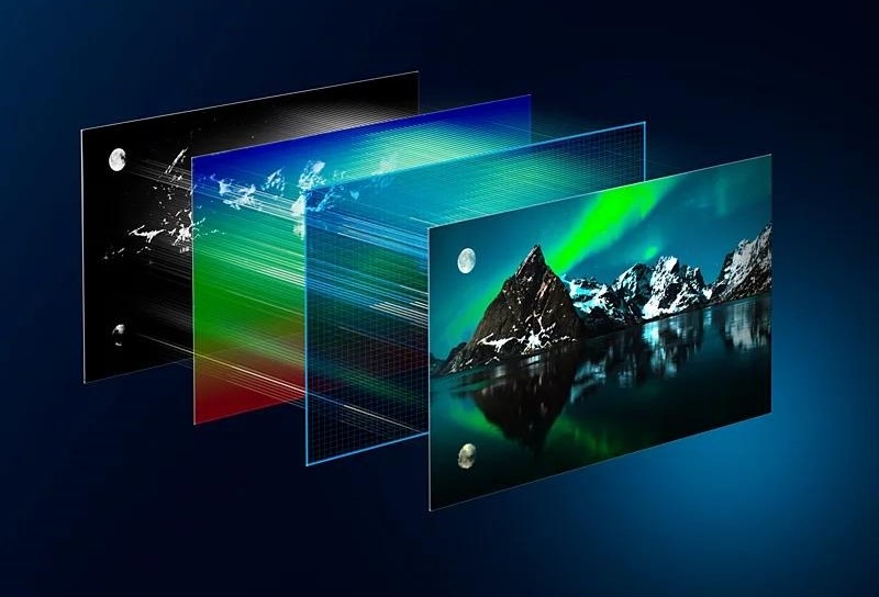 Televize Philips 55OLED801 Televizor Philips 55OLED801 zobrazí černou skutečně jako hlubokou černou, vykreslí každý detail i ve světlých scénách, takže obraz bude působivý a plný barev.