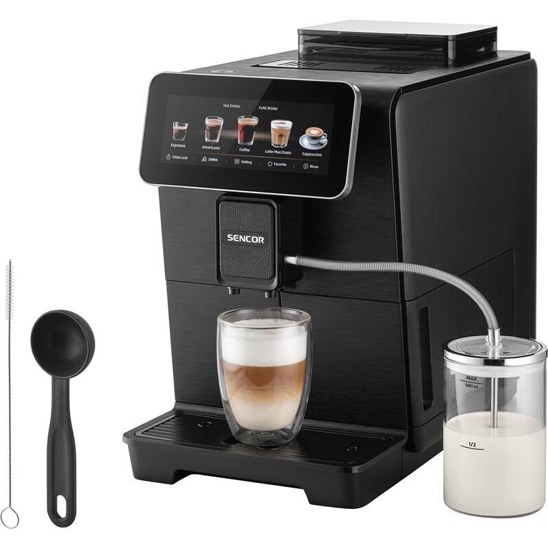 Automatický kávovar Sencor SES 9470BK Enzo