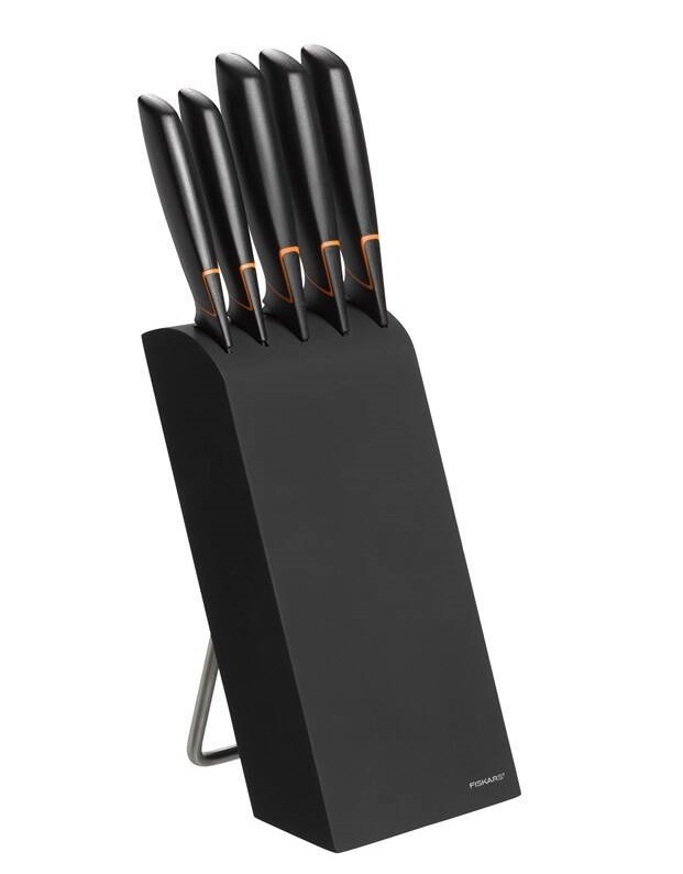Sada kuchyňských nožů Fiskars Edge 5 ks + blok