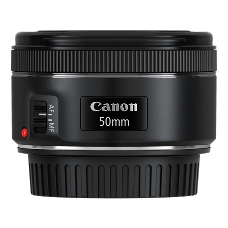 Objektiv Canon EF 50 mm f/1.8 STM černý