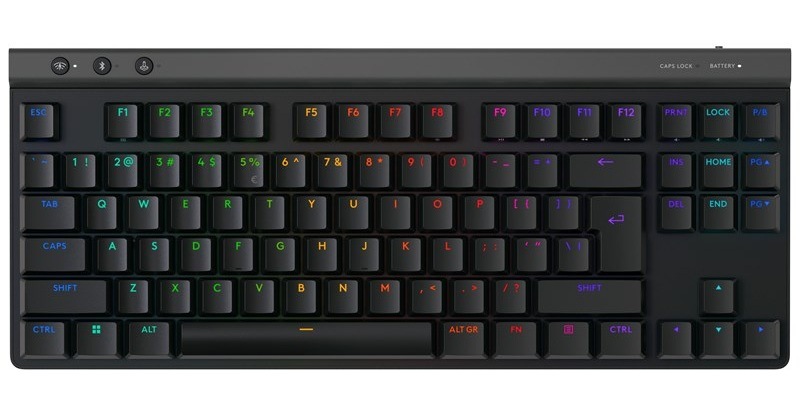 Klávesnice Logitech G515 TKL Lightspeed, CZ/SK layout černá