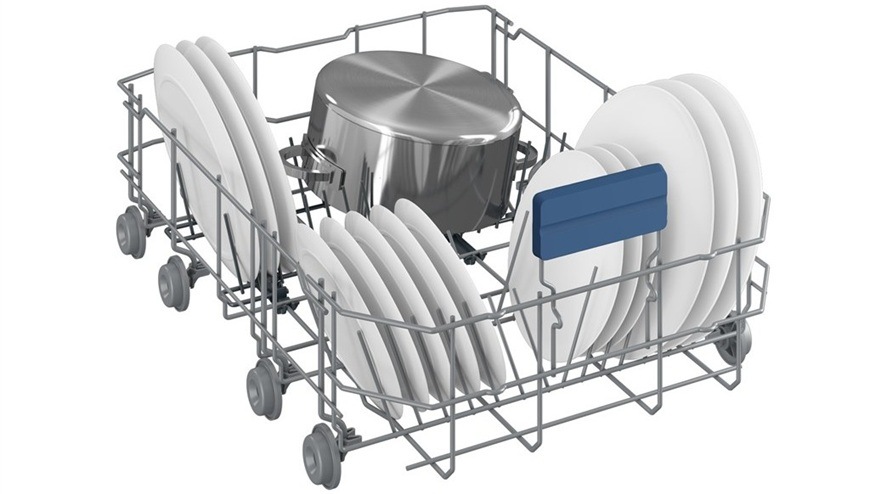 Myčka nádobí Beko BDFS15031X nerez Detail obrázku myčky.