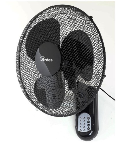 Ventilátor Ardes W40R černý Ventilátor Ardes W40R nástěnný 40 cm