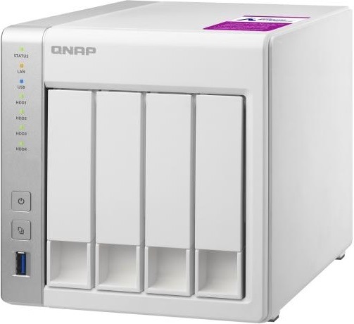 QNAP TS-431P2-1G, bílá