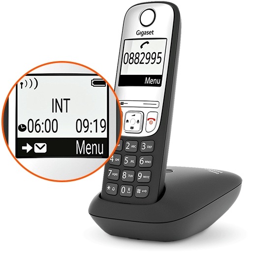Domácí telefon Gigaset A690 IP černý Domácí telefon Gigaset A690 IP černý