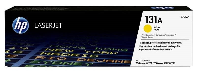 Toner HP 131A, 1 800 stran žlutý