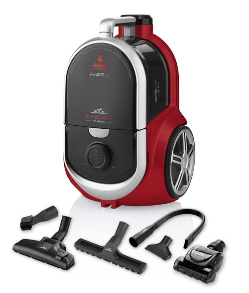 Podlahový vysavač ETA Stormy Turbo 3517 90000 černý/červený ETA Stormy turbo 3517 90000, příslušenství