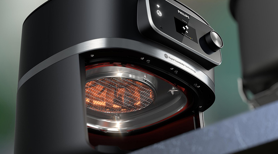 Fritéza horkovzdušná Philips Airfryer Combi XXL Connected HD9875/90 Fritéza horkovzdušná Philips Airfryer Combi XXL Connected HD9875/90