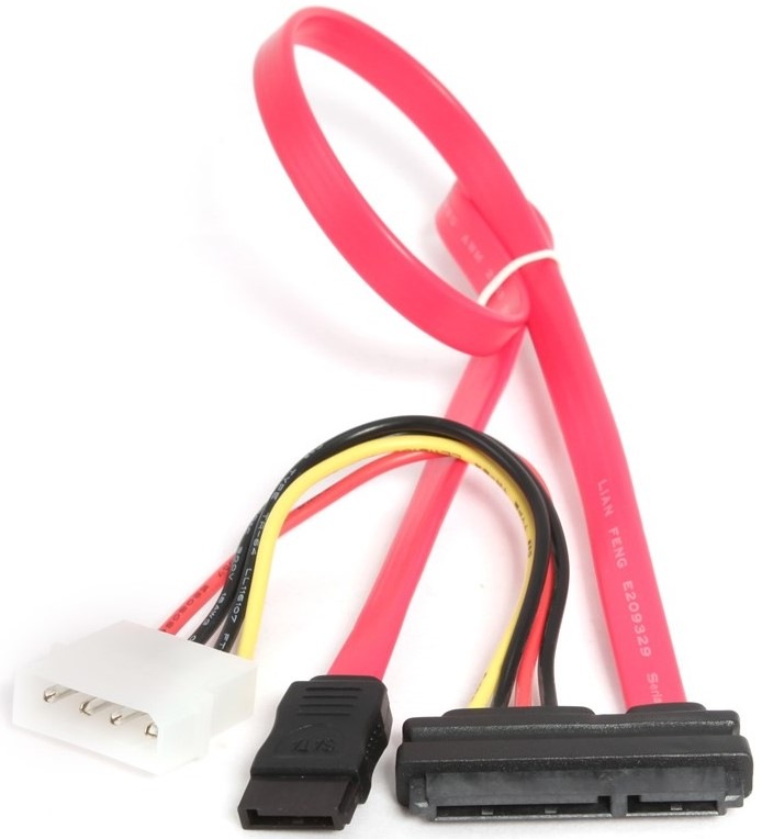 Kabel Gembird SATA napájecí + datový combo