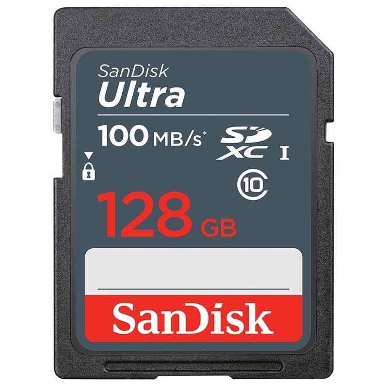 Paměťová karta SANDISK SDXC Ultra 128GB UHS-I U1 (100R/20W)