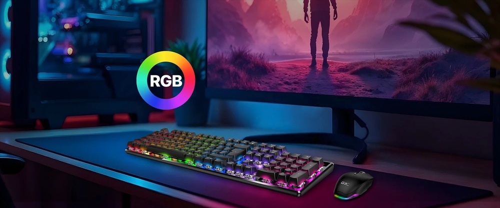 Klávesnice Genius GX GAMING Scorpion K12, CZ/SK černá Genius GX GAMING Scorpion K12