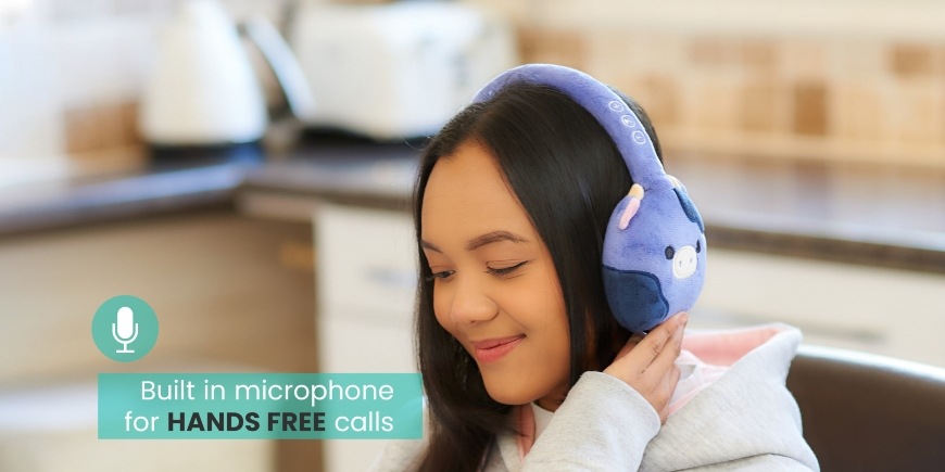 Lazerbuilt Squishmallows Plush Bluetooth Ingred, modrá