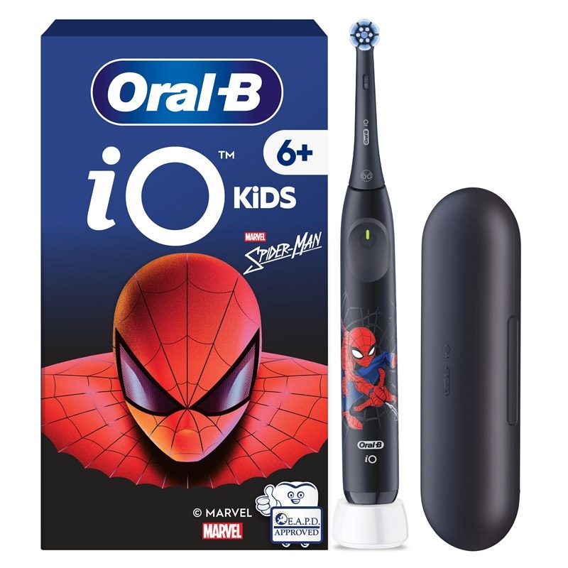 Zubní kartáček Oral-B iO Kids 6+ Spiderman + Cestovní Pouzdro černý