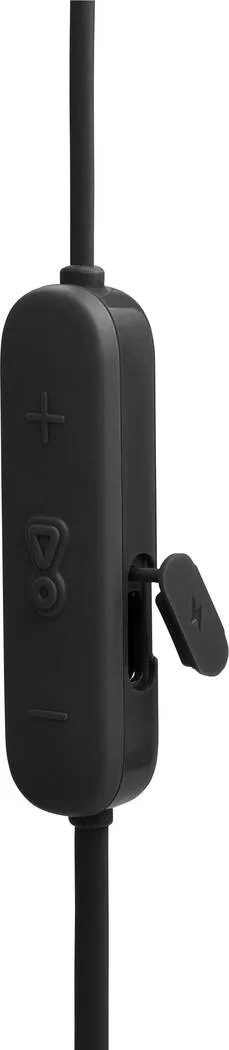 Detail ovladače s mikrofonem na sluchátách JBL Tune 135BT