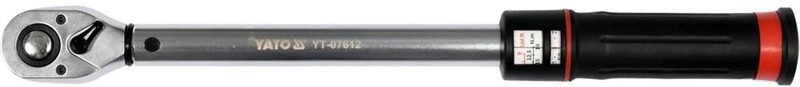 Ráčna YATO YT-07612 1/2" 10-60Nm o délce 415 mm z legované oceli