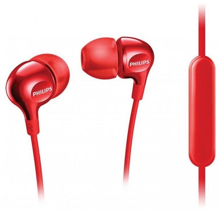 Sluchátka Philips SHE3555 červená