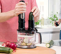 Ponorný mixér Braun MultiQuick 7 MQ7087.X černý/nerez
