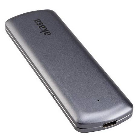 Externí rámeček AKASA USB 3.2 Gen 2 pro M.2 SSD hliník