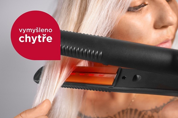 Žehlička na vlasy Concept Elite VZ6020 černá/bronzová