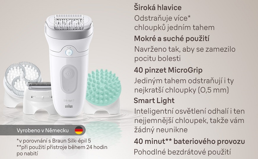 Epilátor Braun Silk-épil 7 SE7-081 Braun SE7-081 Silk-épil 7