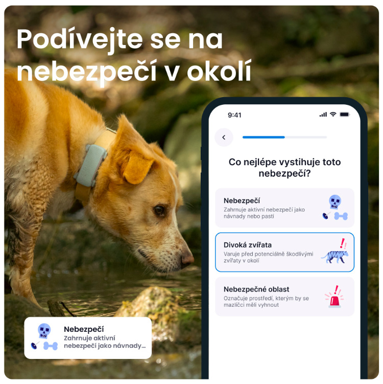 GPS lokátor Tractive DOG 6 - mentolový