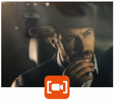 Autokamera Mio MiVue J85 černá