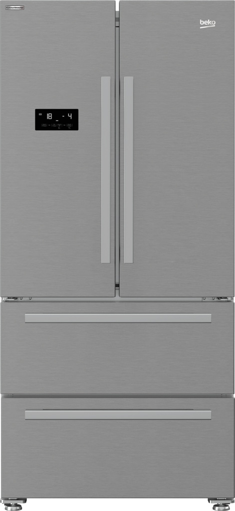 Americká lednice Beko GNE60531XN nerez