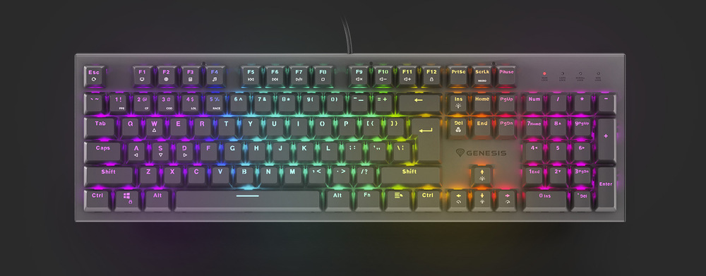 Genesis THOR 303 RGB Outemu Red CZ/SK 