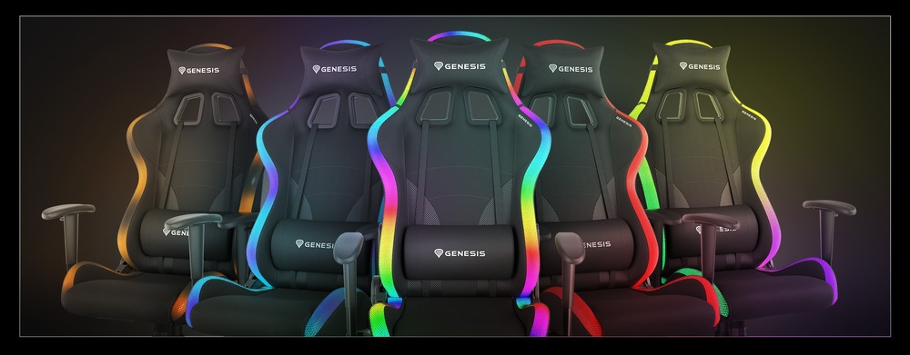 Herní židle Genesis TRIT 600 RGB černá Genesis TRIT 600 RGB