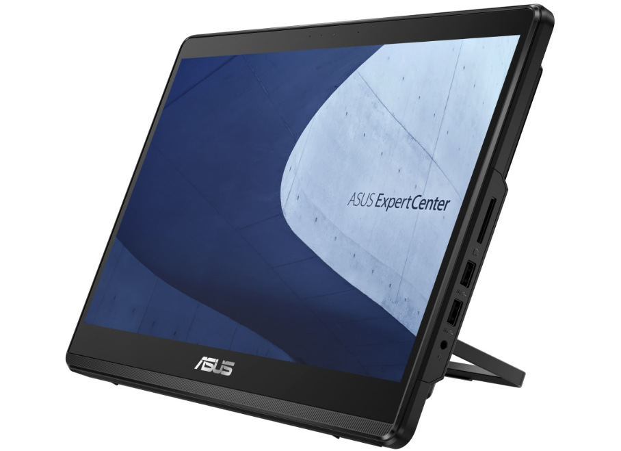 Počítač All In One Asus ExpertCenter E1 černý AIO počítač ASUS ExpertCenter E1 detail v přední straně