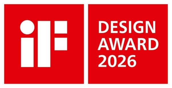 Logo designoveho vitezstvi pro vysavace Flexxo Bosch If Design award