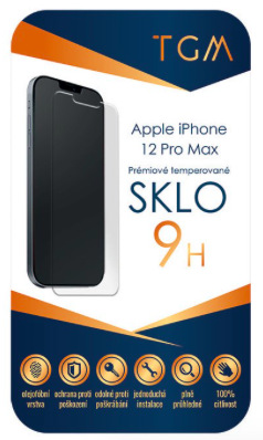Tvrzené sklo TGM na Apple iPhone 12 Pro Max
