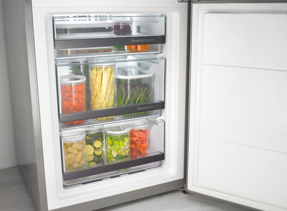 Chladnička s mrazničkou Gorenje Advanced N619EAW4 KitchenFit bílá Beznámrazová chladnička s mrazákem Gorenje N619EAW4