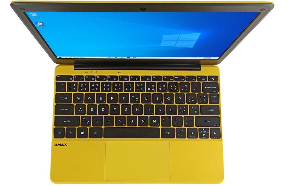 Notebook Umax VisionBook 12Wr žlutý