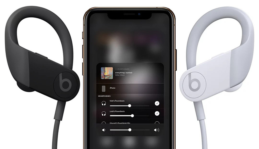 Sluchátka Beats Powerbeats bílá Sluchátka Beats Powerbeats bílá