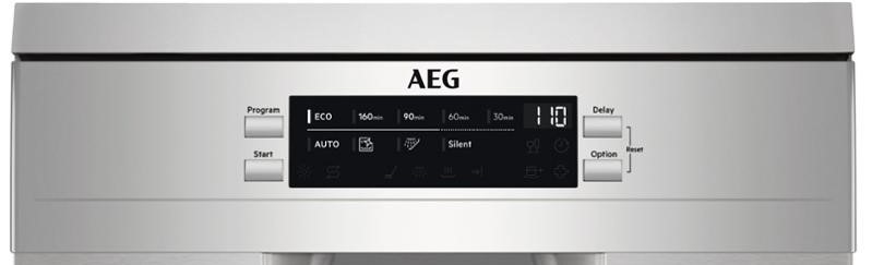Myčka nádobí AEG Mastery FFB62407ZM nerez