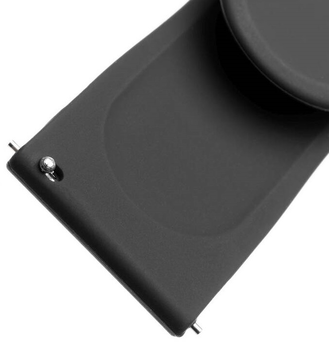 Řemínek FIXED Silicone Strap 22mm na smartwatch černý Řemínek FIXED Silicone Strap 22mm na smartwatch černý