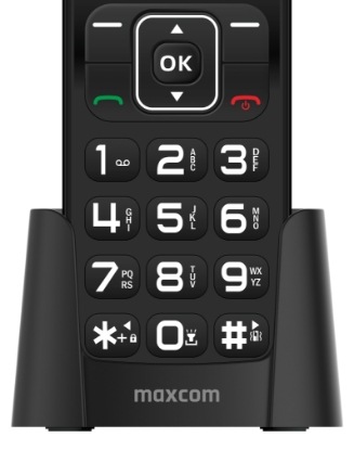 Mobilní telefon MaxCom Comfort MM32D černý Maxcom Comfort MM32D